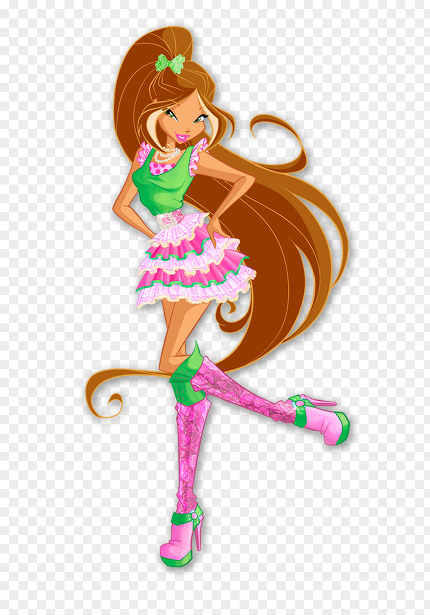 Season 5Flora Flora Bloom Tecna Musa Winx Club PNG