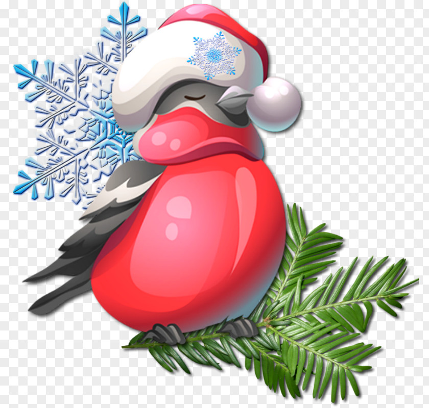 Bird Beak Christmas Ornament Clip Art PNG