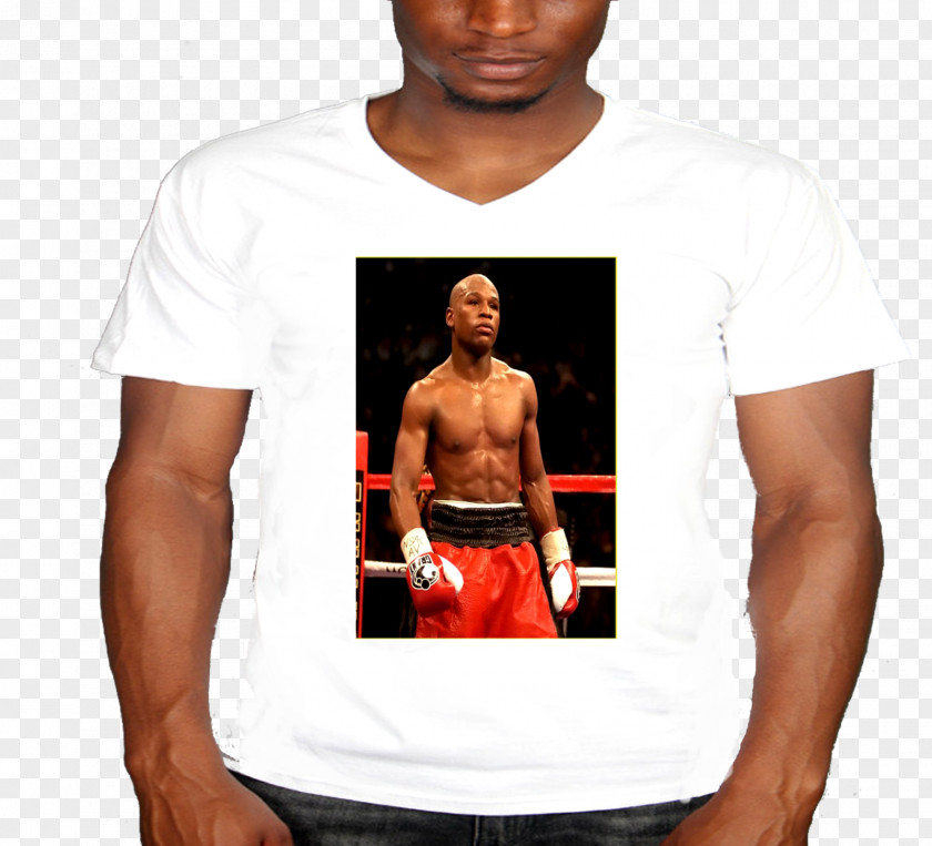 Floyd Mayweather T-shirt Arm Shoulder Physical Fitness Sleeve PNG