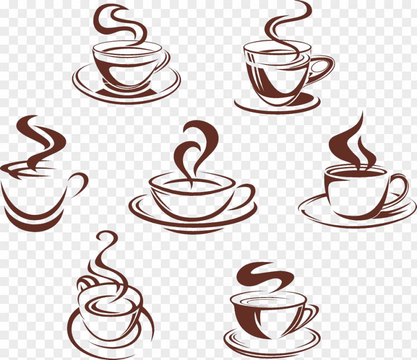 Hand-drawn Cartoon Coffee Shop Sign Espresso Caffxe8 Americano Cappuccino Cafe Frappxe9 PNG