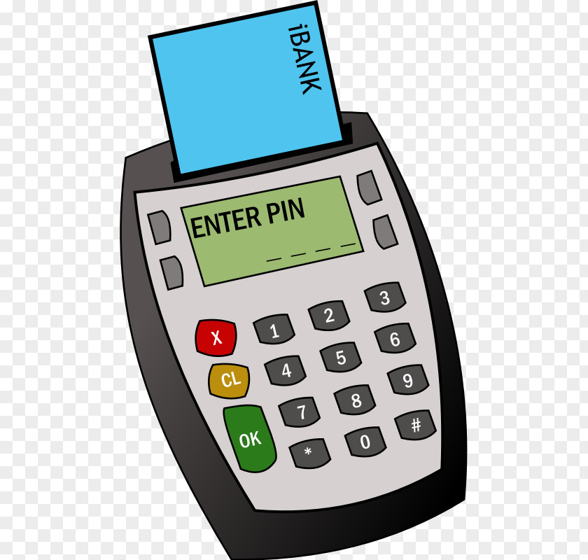 Credit Cliparts Card Payment Terminal Bank Clip Art PNG