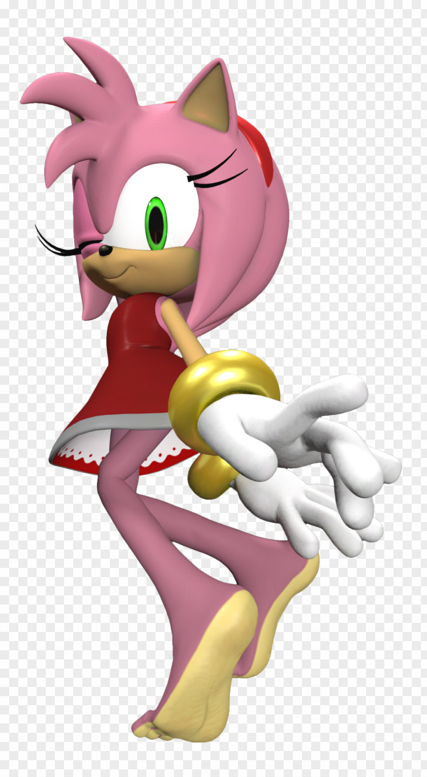Amy Rose Sonic The Hedgehog Rouge Bat 3D Blast Generations PNG