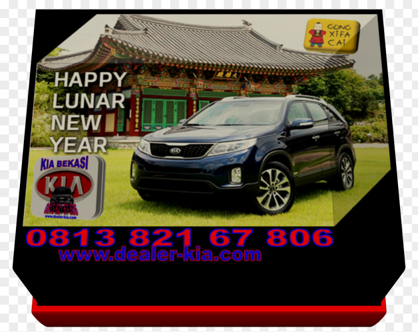 Gong Xi Fat Cai Car Sport Utility Vehicle Motor Bumper PNG