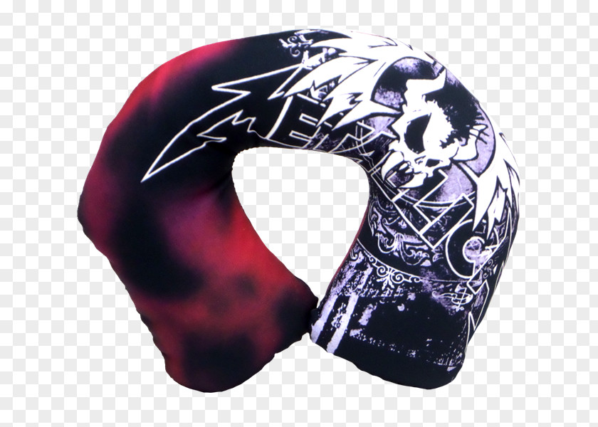 Metallica Cushion Neck Skull Color Protective Gear In Sports PNG