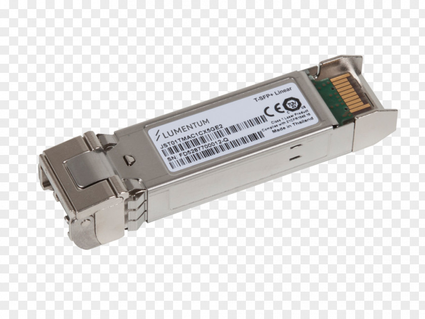 Optical Communication Small Form-factor Pluggable Transceiver 10 Gigabit Ethernet SFP+ Fiber PNG