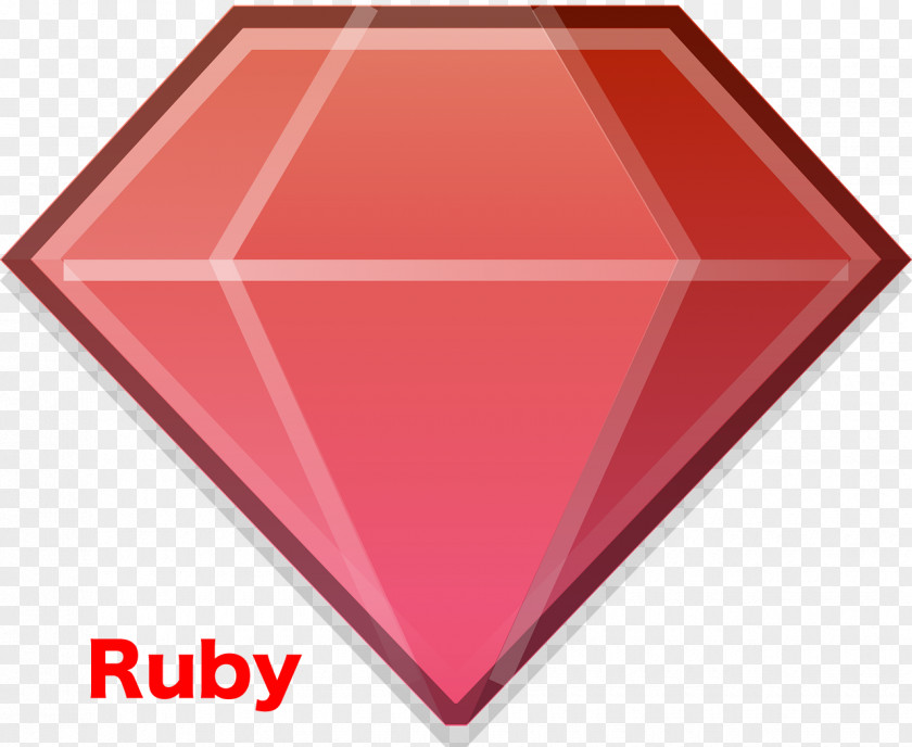 Ruby Red Diamond Clip Art PNG
