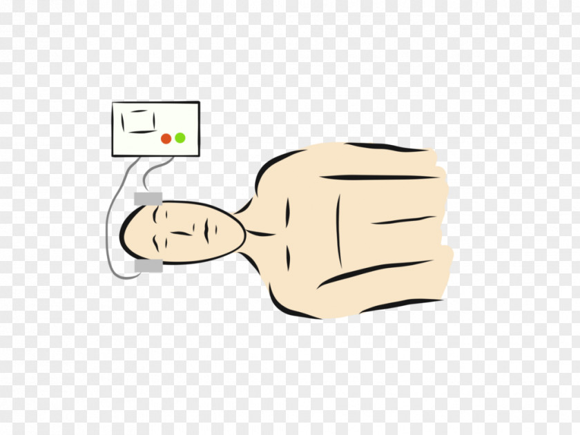 Shock Therapy Thumb Illustration Clip Art Product Human Behavior PNG