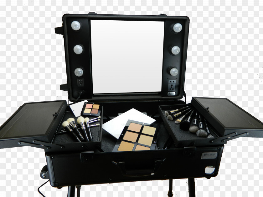 Suitcase MAC Cosmetics Fashion Lighting PNG