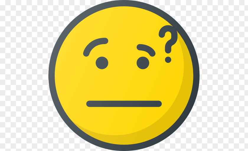 Thinking Icon Smiley Emoticon PNG