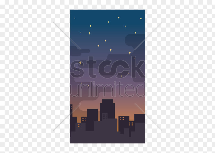 Urban Night Sky Stock Photography Square Meter PNG
