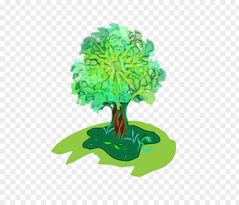 World Plant Stem Green Day Logo PNG