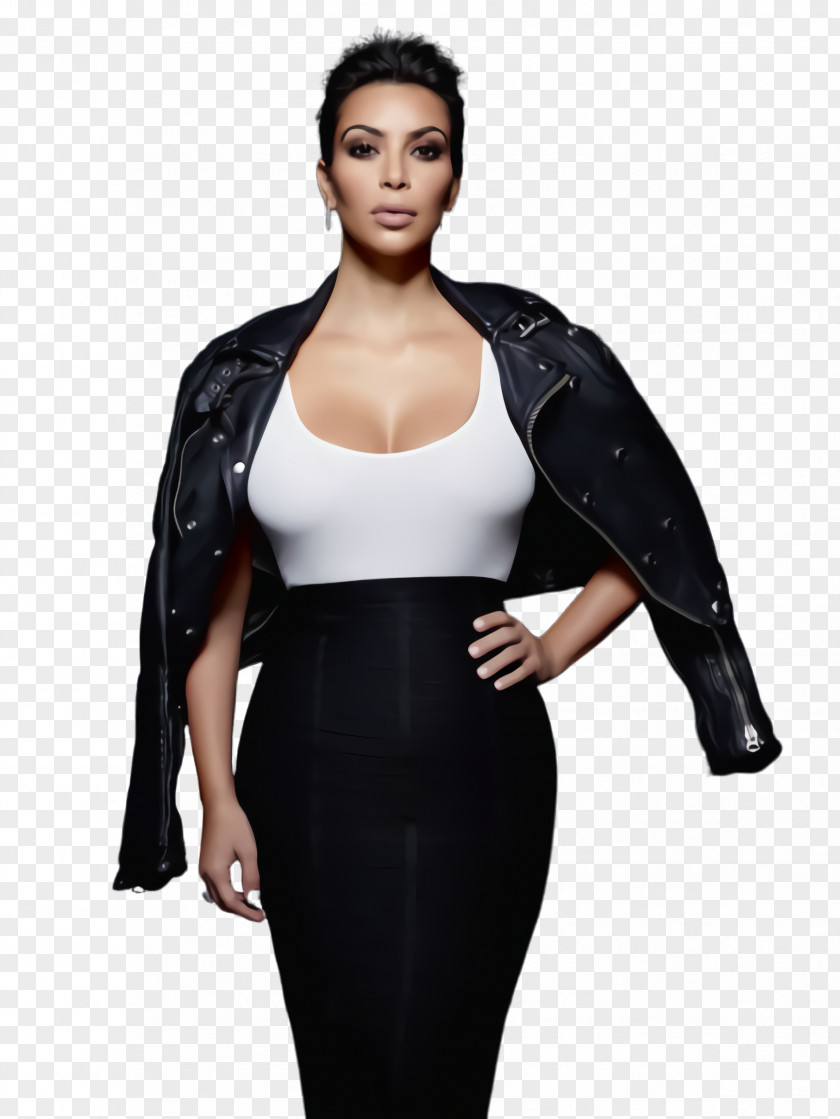 Blazer Crop Top Kim Kardashian PNG