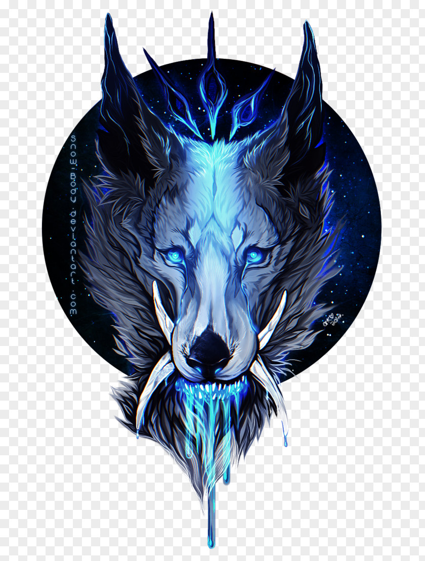 BLUE WOLF DeviantArt YouTube Drawing Line Art PNG