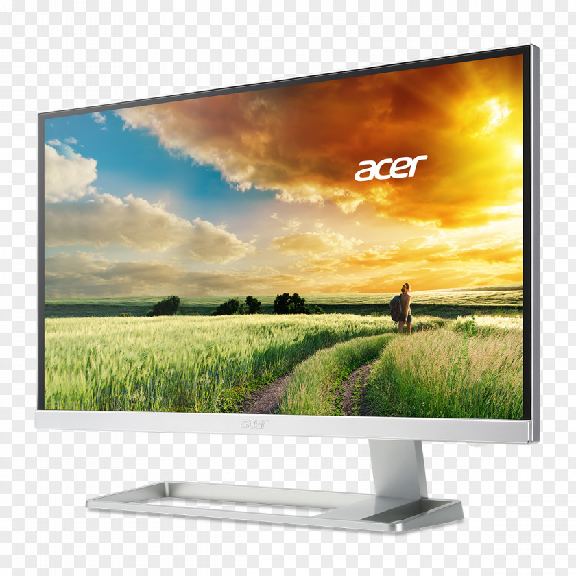 Computer Monitors IPS Panel LED-backlit LCD 1080p 4K Resolution PNG