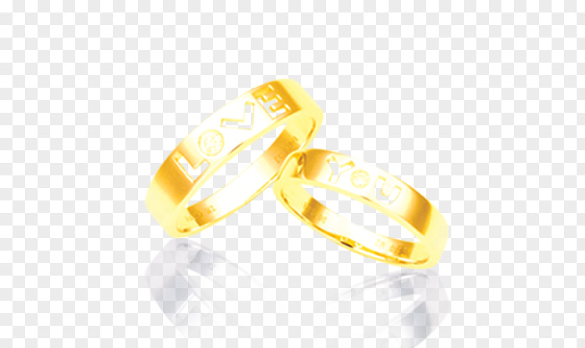 Creative Wedding Ring Valentines Day PNG