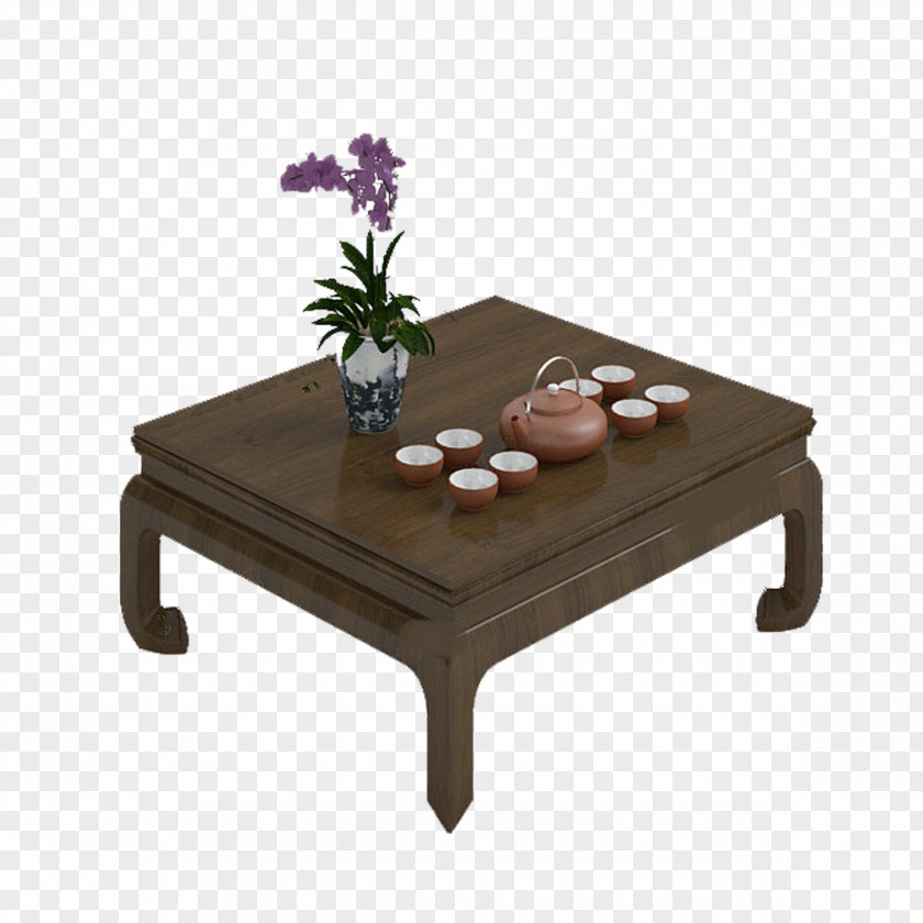 Redwood Table Free Of Charge Material Coffee PNG