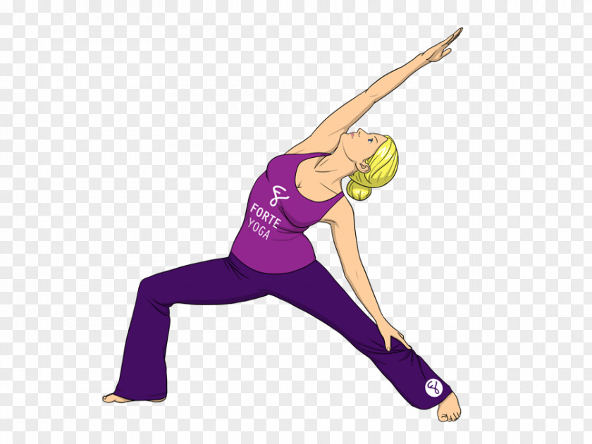 Yoga Cartoon Virabhadrasana II Dhanurasana PNG