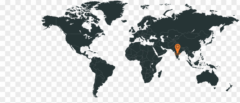 Hyderabad Globe World Map PNG