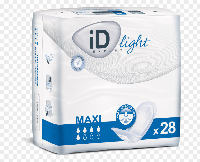 Light Urinary Incontinence Pad Diaper Bladder PNG