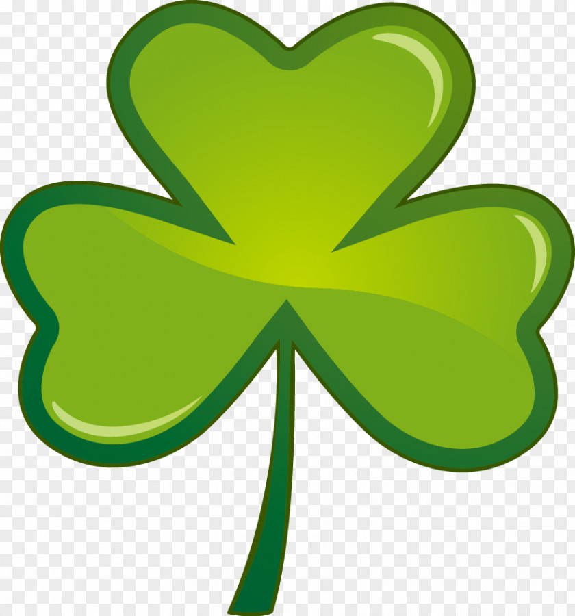 Lucky Clover Decoration Ireland Saint Patricks Day Shamrock Clip Art PNG