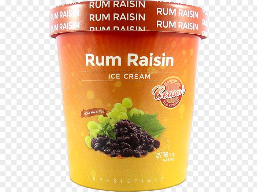 Rum Raisin Vegetarian Cuisine Natural Foods Frozen Dessert Flavor PNG