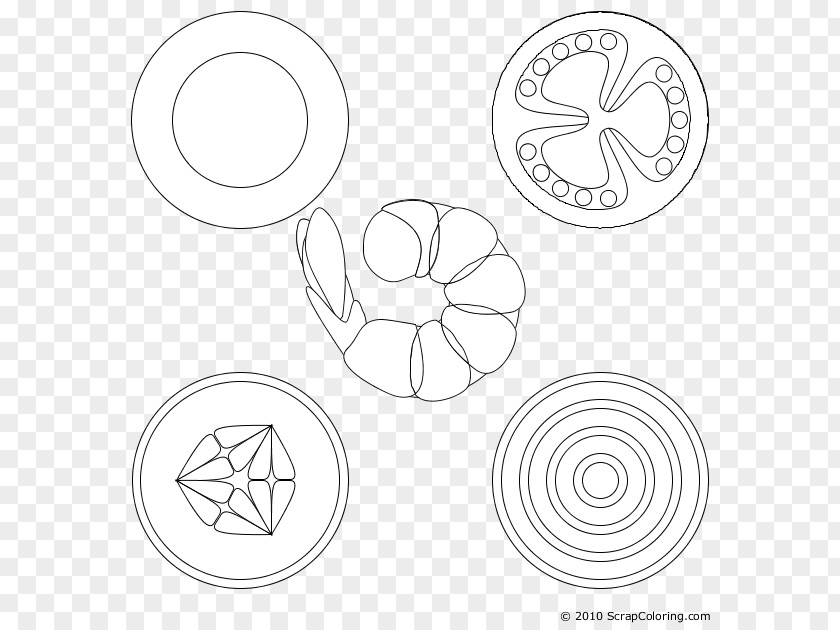 Russian Salad Line Art Coloring Book White Ranking PNG