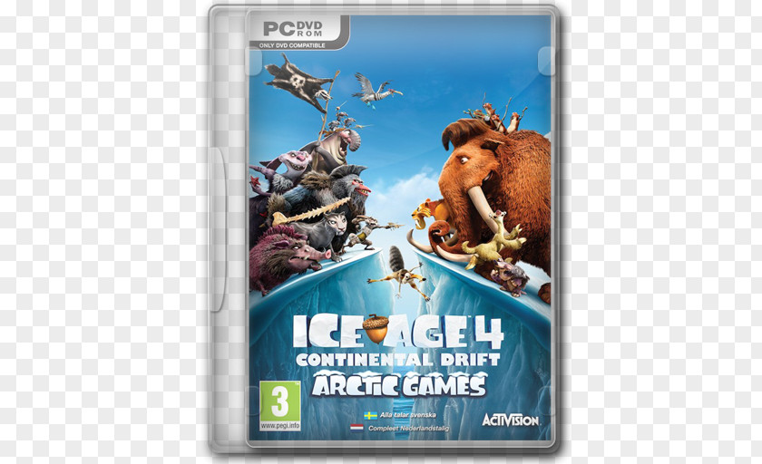 Arctic Games Xbox 360 Ice Age: Dawn Of The Dinosaurs Wii KinectIce Age Continental Drift PNG