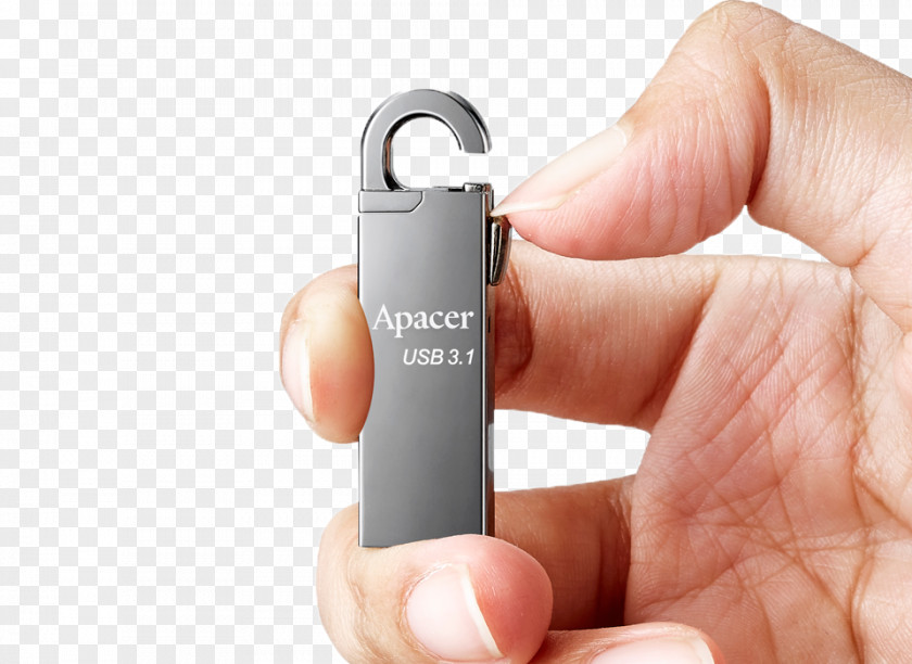 USB Flash Drives Apacer Computer Hardware Headset PNG