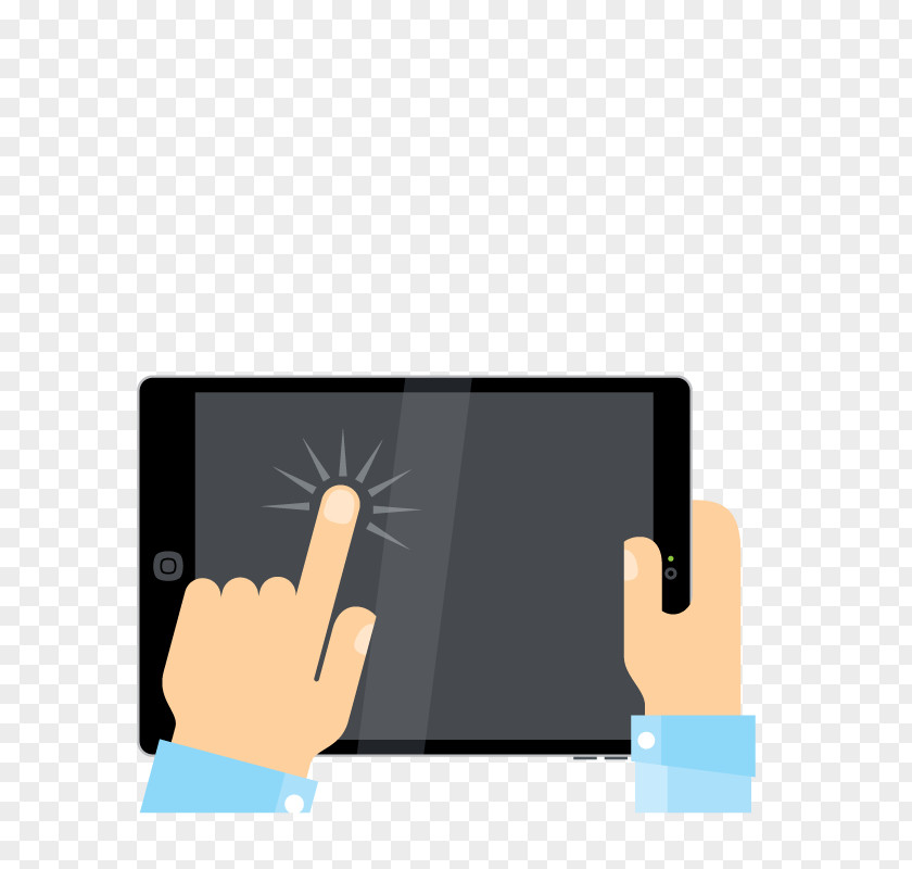 Vector Touchscreen Tablet Laptop Computer PNG