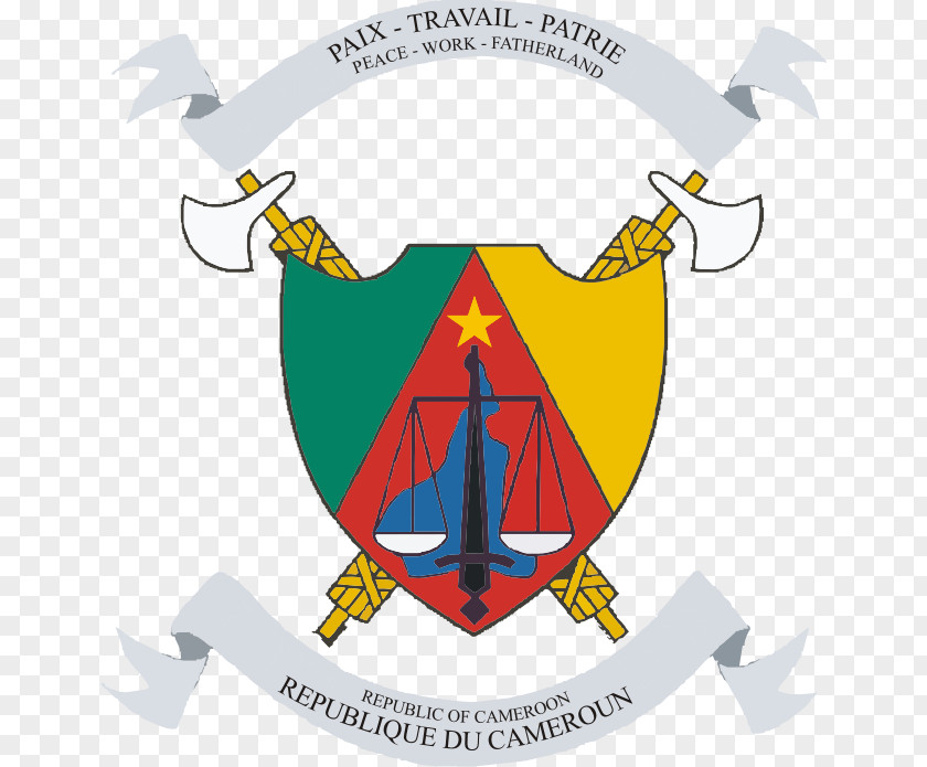 Crest Coat Of Arms Cameroon National Emblem PNG