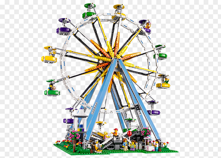 LEGO 10247 Creator Ferris Wheel Toy Engino ENG-MS2 10251 Brick Bank PNG