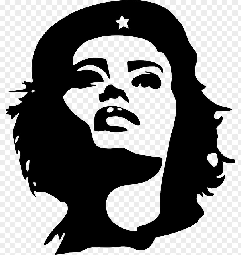Revoulution Vector Revolutionary Che Guevara Woman Cuban Revolution Clip Art PNG