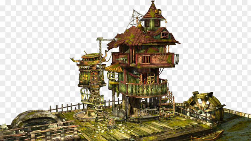 Sky Plane Chinese Architecture Pagoda PNG