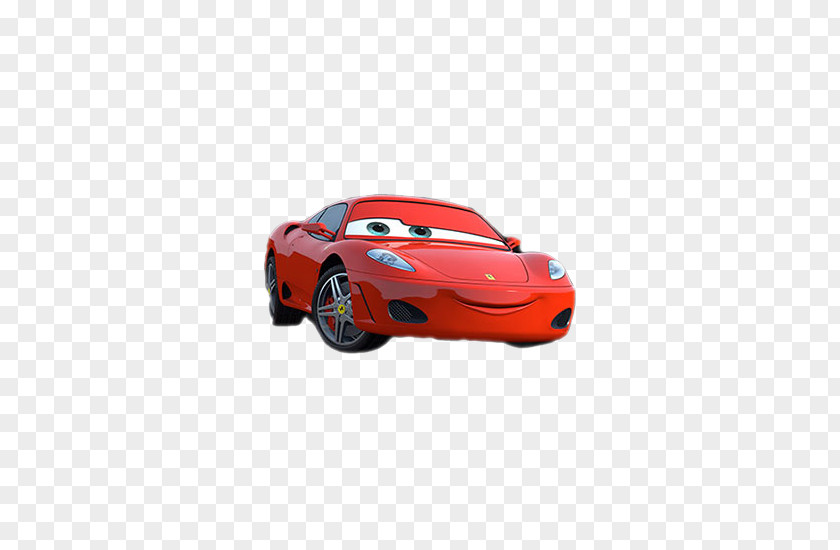 Car Cars Lightning McQueen Mater Ferrari PNG