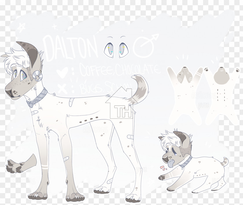 Cat Dog Breed Paw Sketch PNG