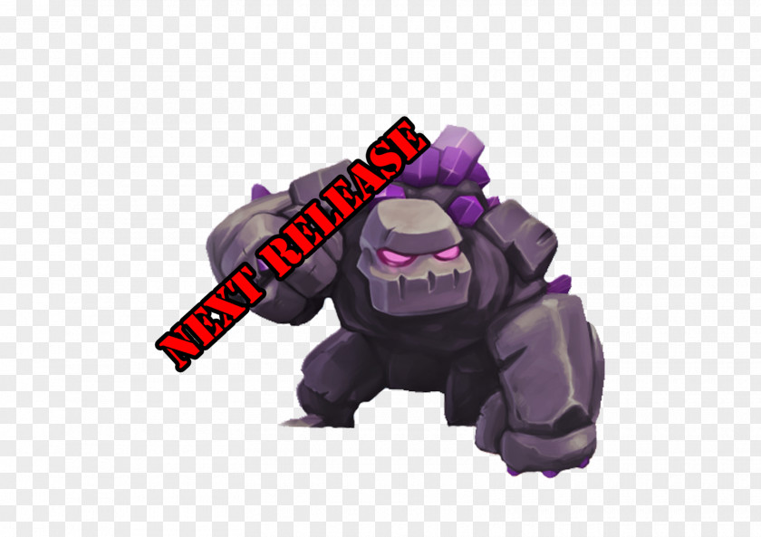 Coc Clash Of Clans Royale Golem Game PNG