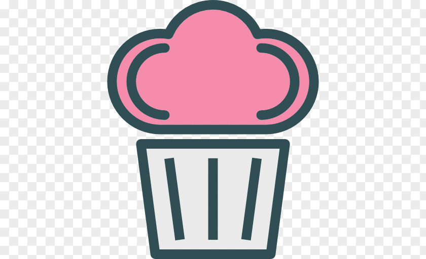 CupCake Icon Product Design Clip Art Brand Pink M PNG