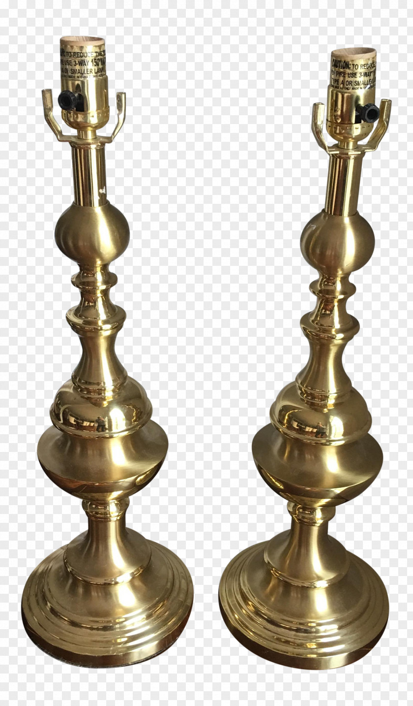 Golden Table Lamp 01504 Antique PNG