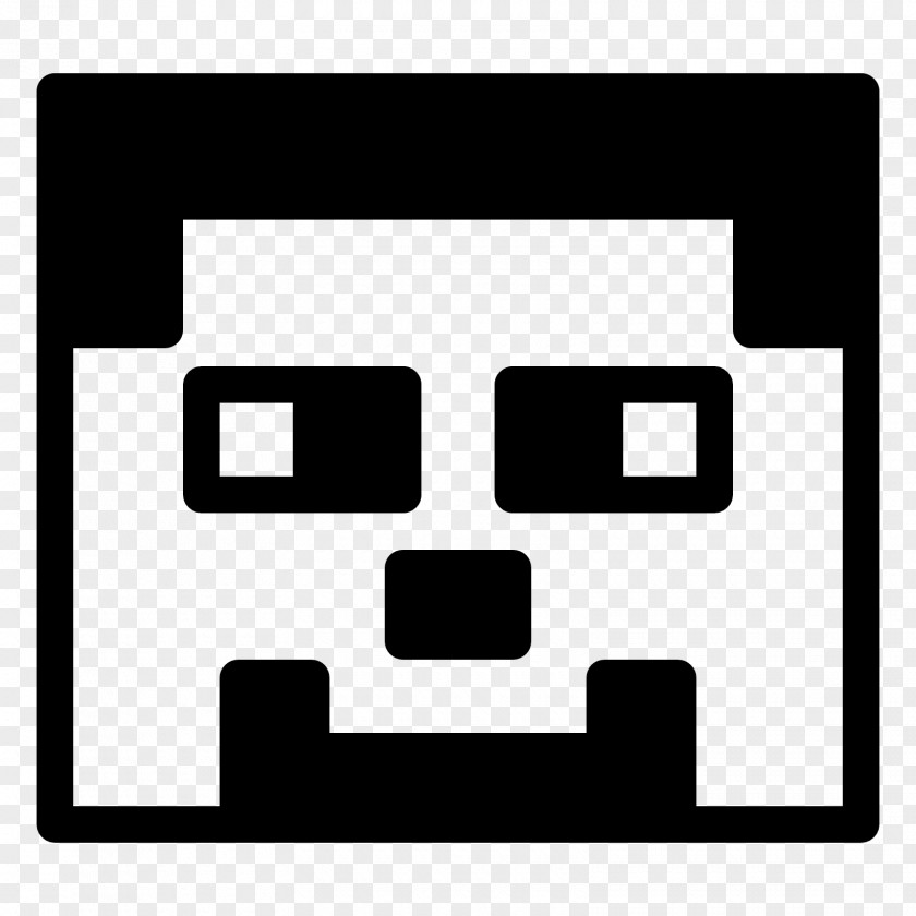 Minecraft Black And White Clip Art PNG
