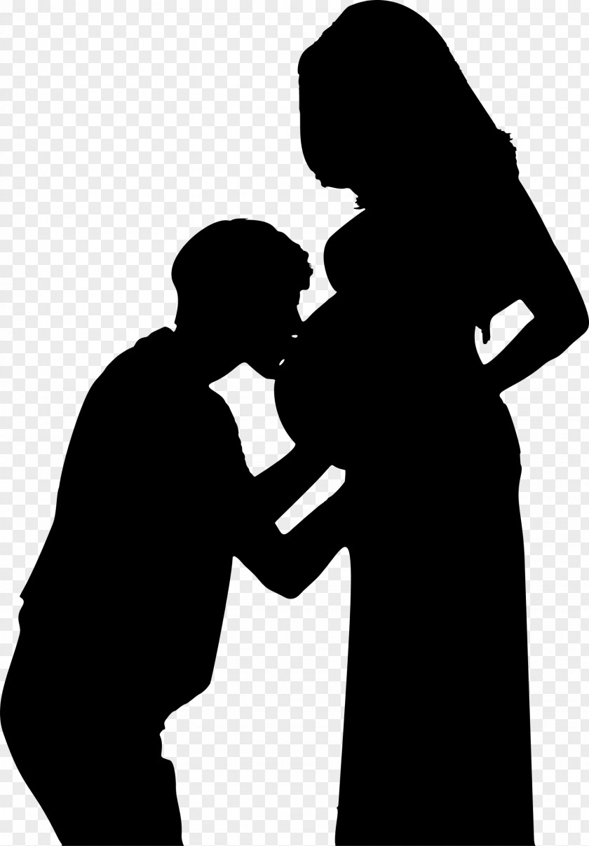 Pregnancy Wife Kiss Woman PNG