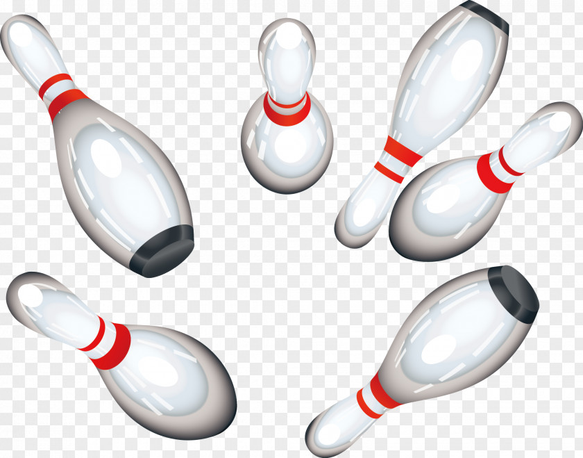 White Bowling Pins Pin Ball Clip Art PNG