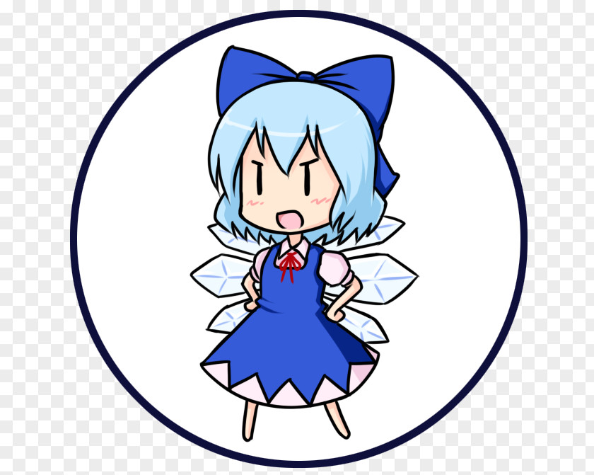 Cirno Female Touhou Project Video Game PNG