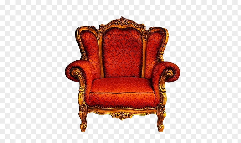 Continental Sofa Chair Throne Couch PNG