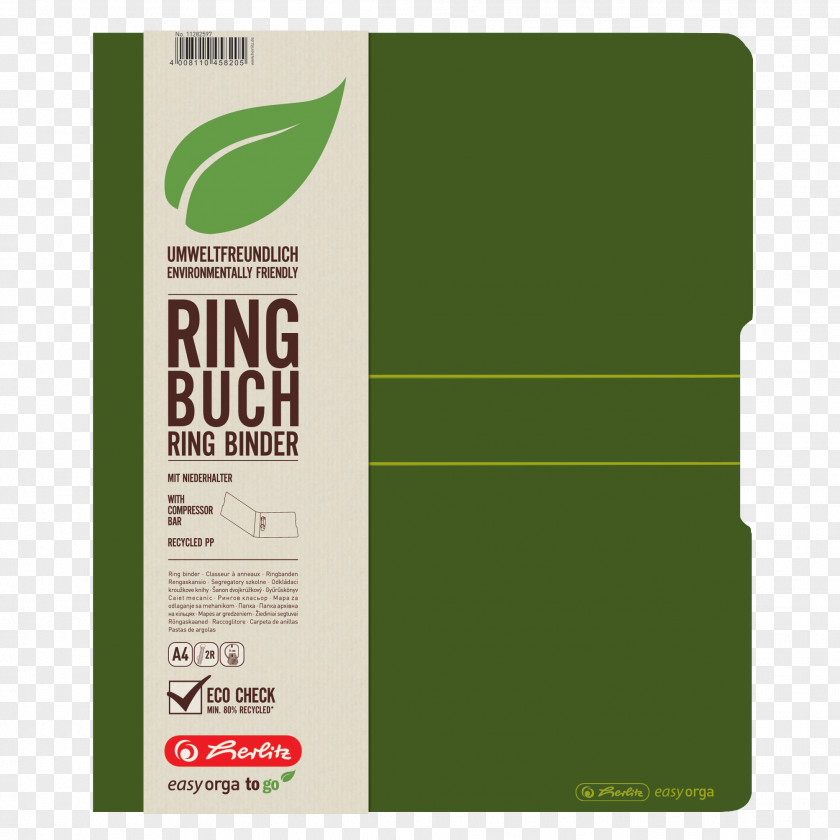 Go Green Recycle Binders Ringbuch Ring Binder Stationery Pelikan AG Office Supplies PNG