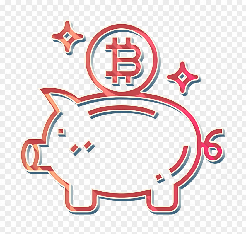 Piggy Bank Icon Money Bitcoin PNG