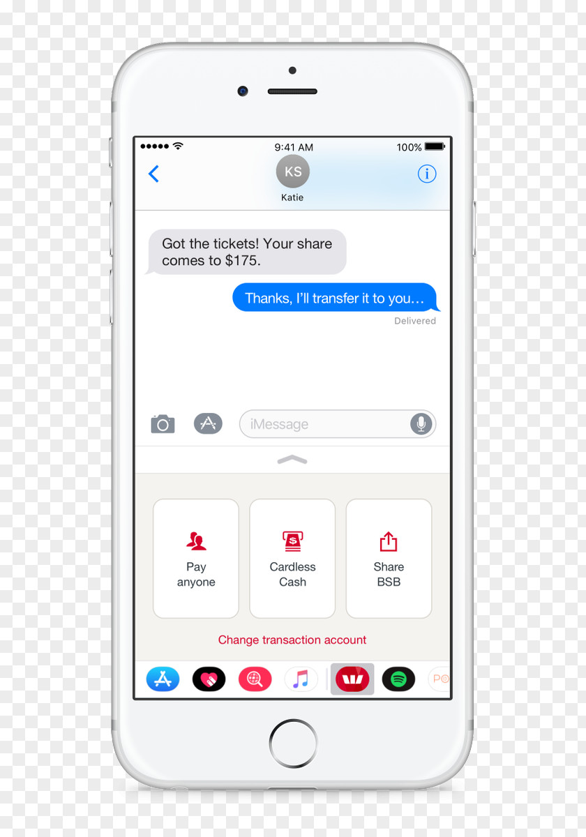 Smartphone Feature Phone Commonwealth Bank Westpac IMessage PNG