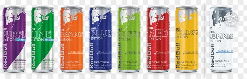 Summer Edition Red Bull Energy Drink Flavor Ice Cream PNG