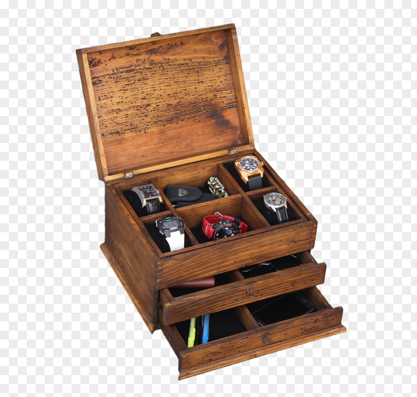 Box Wooden Bedside Tables Drawer Valet PNG