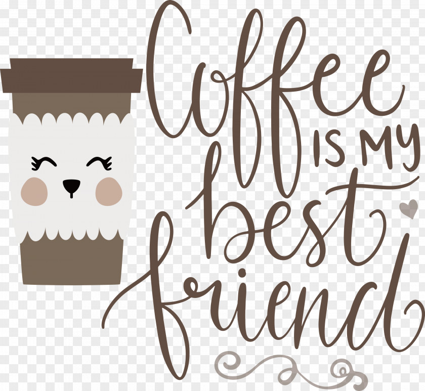 Coffee Best Friend PNG