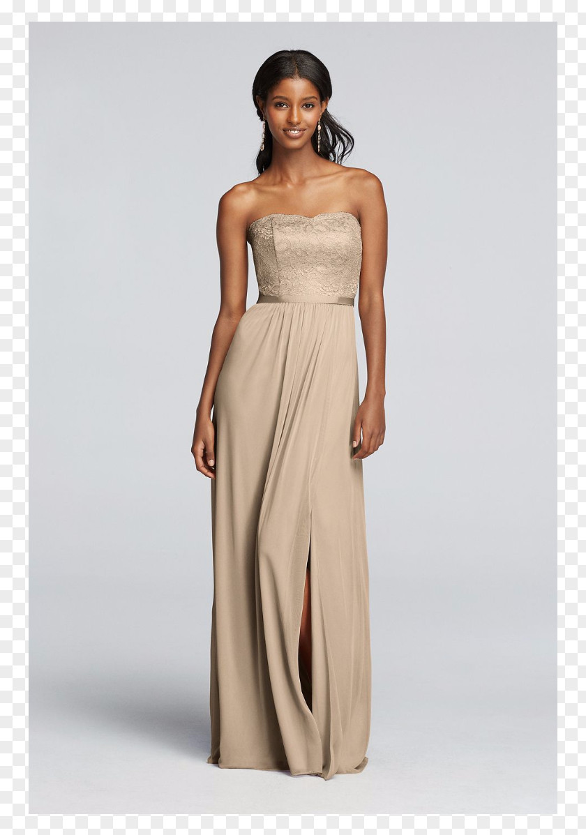 Dress Wedding David's Bridal Sequin Gold PNG